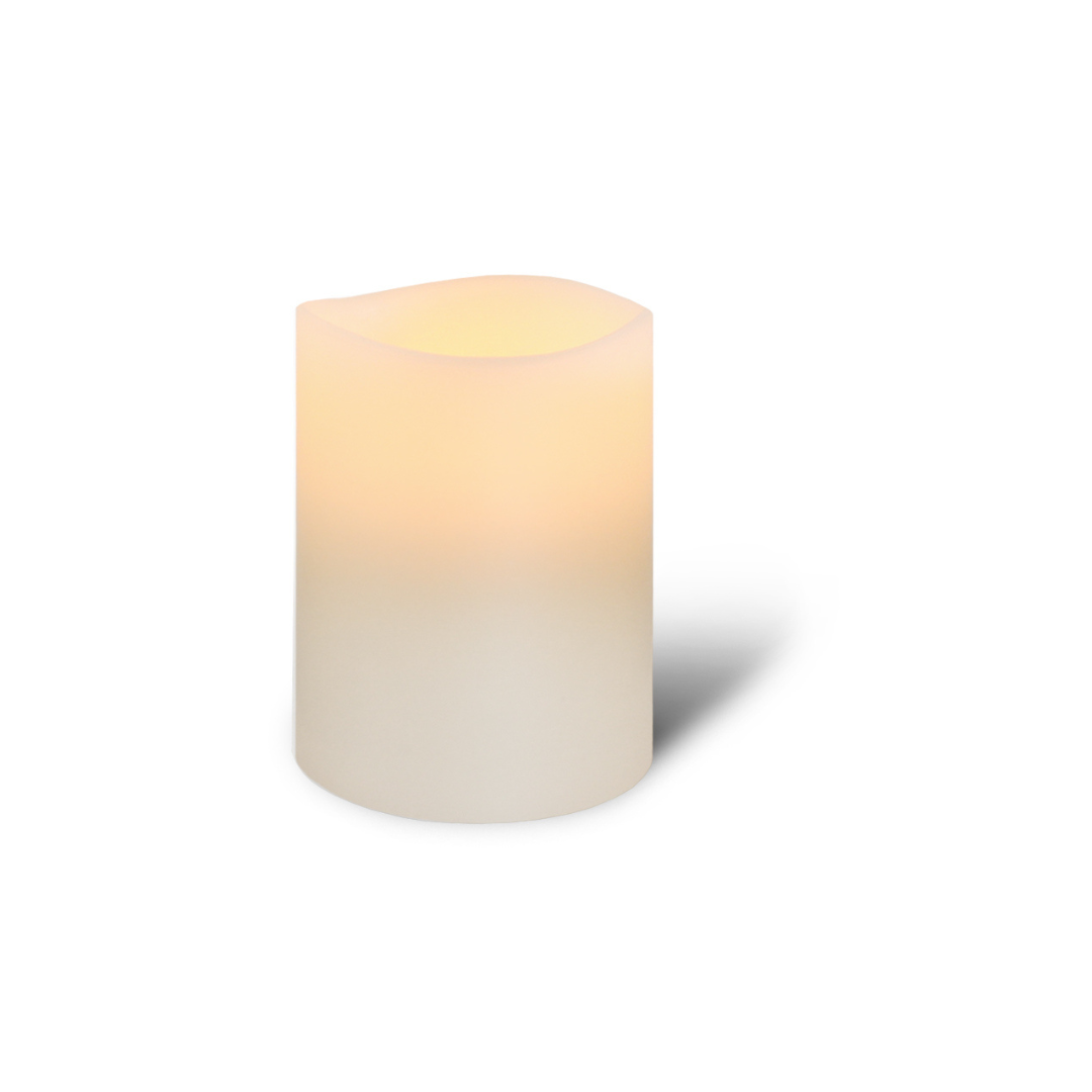 Flameless LED Pillar Candle (8cm x 10cm)
